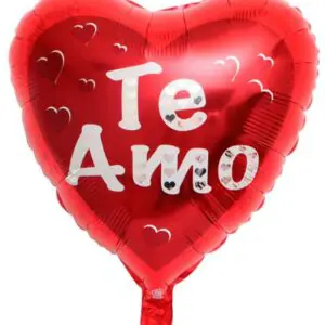 Globo TE AMO rojo