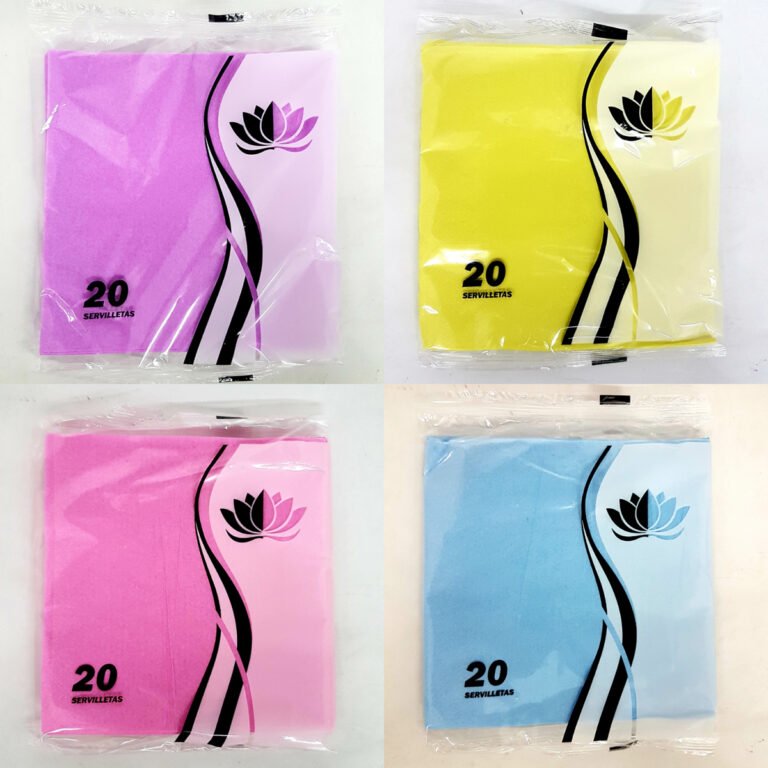 Servilletas Naptres lisas (pack x 20)