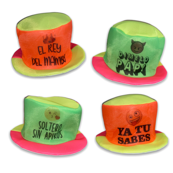 Promo 10 galeras fluo frases - Imagen 3