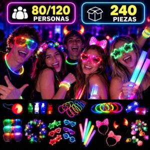 *Combo cotillon luminoso 80-120 personas + regalo