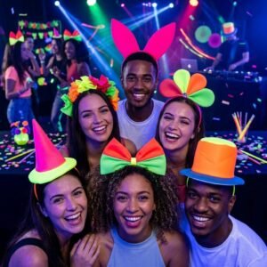 Promo 30 vinchas fluo surtidas