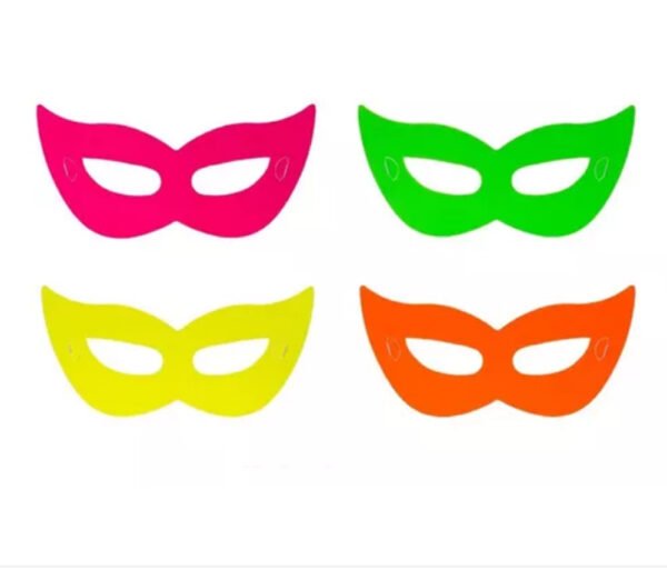 Promo 12 antifaces fluo cartón