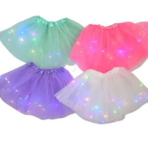 Pollerita tutu luminosa