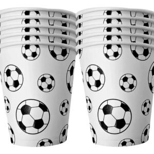 Vasos pelota de futbol polipapel (pack x 10)