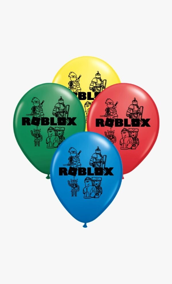 Globos latex Roblox  (pack x 5)