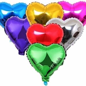 Globos corazon liso 20 cm