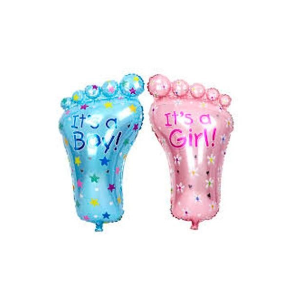 Globo Piecito baby shower 14"