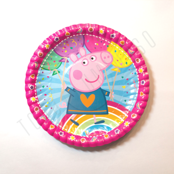 Platos Peppa Pig (pack x 10)