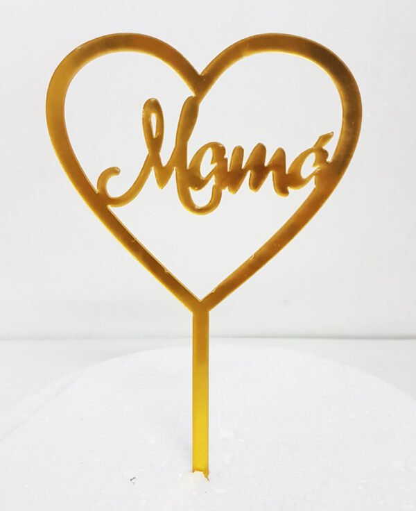 Topper Mama 10 cm - Imagen 2