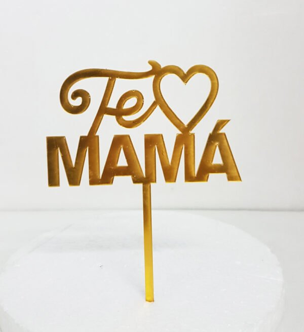 Topper Mama 10 cm - Imagen 3