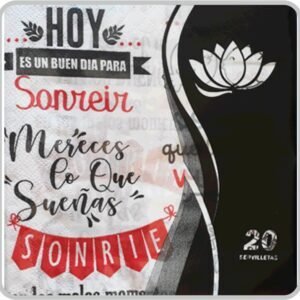 Servilletas Frases positivas (pack x 20)