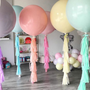Globo 3D pastel