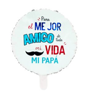 Globos Feliz Dia Papa 10"