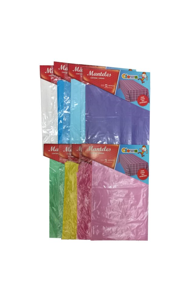 Manteles descartables pastel "Clown"