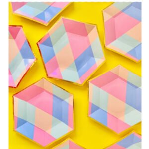 Platos pastel Shape (pack x 10)