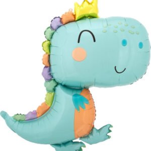 Globo dinosaurio coronita grande