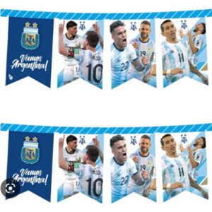 Guirnalda Banderin Argentina AFA (2 estrellas)
