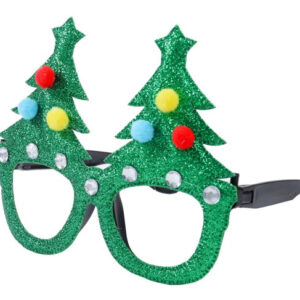 Promo 12 anteojos navidad arbol verde gibre