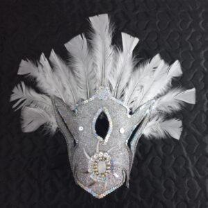 Corona carnaval carioca Mariposa con plumas