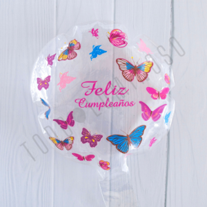 Globo burbuja Feliz Cumple
