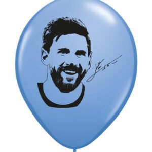 Globos latex Messi Argentina (pack x 5)