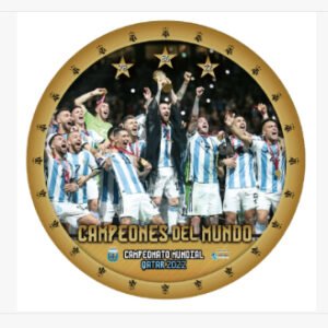 Platos Argentina Campeon (pack x 8)