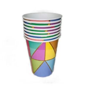 Vasos polipapel pastel colors