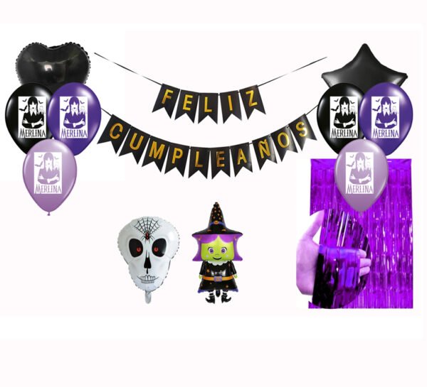 Combo globos Merlina2