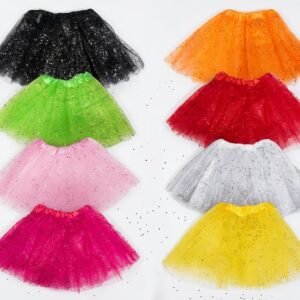 Pollera tutu con brillos