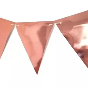 Guirnalda banderin triangulo metalizada