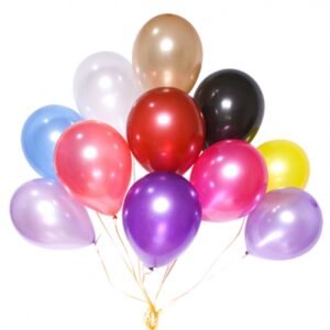Globos latex perlados 10" surtidos “Pop Balloon” (pack x 50)