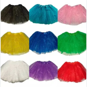 Pollera tutu con brillos