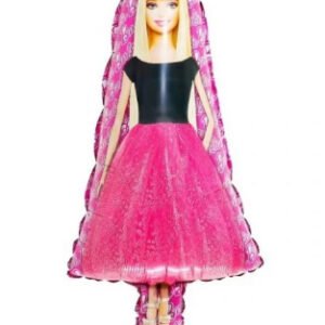 Globo silueta Barbie 10"