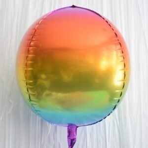 Globo 3D Degrade Multicolor 22"