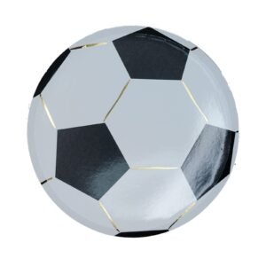 Platos pelota de futbol de 7" (pack x 10)