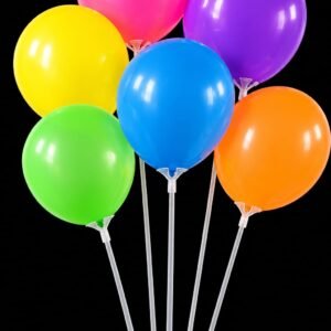 Promo 10 palitos 40 cm para globos de latex