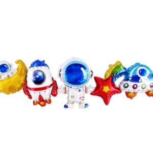 Guirnalda globos espacio