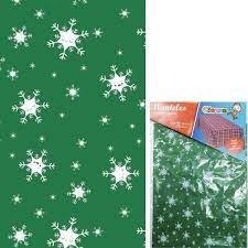 Mantel navidad copos de nieve