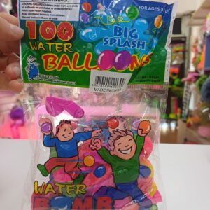 Bombuchas de agua (pack x 100)