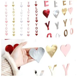 Guirnalda vertical I love you