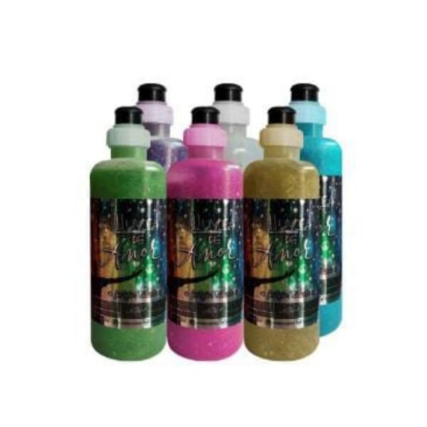 Pintura ecologica glitter 250 ml