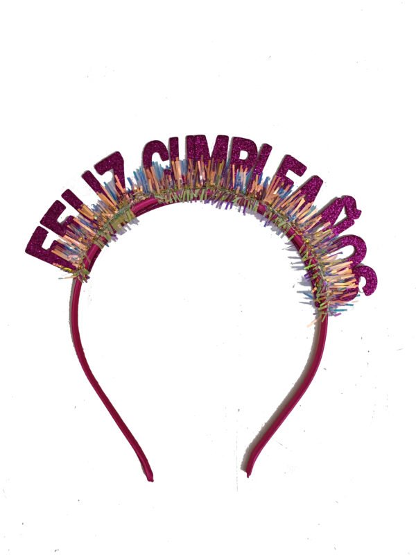 Vincha Feliz Cumpleaños