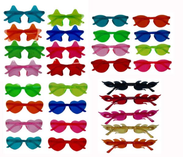 Promo 10 lentes acrilico surtidos