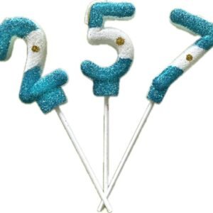 Velitas numerotes de parafina Argentina