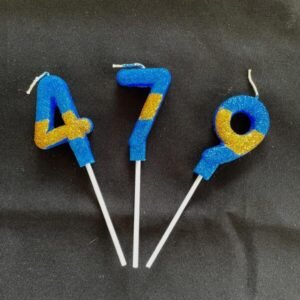 Velitas numerotes de parafina Boca