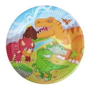 Platos Dinosaurios (pack x 25)