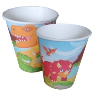 Vasos dinosaurios (pack x 25)