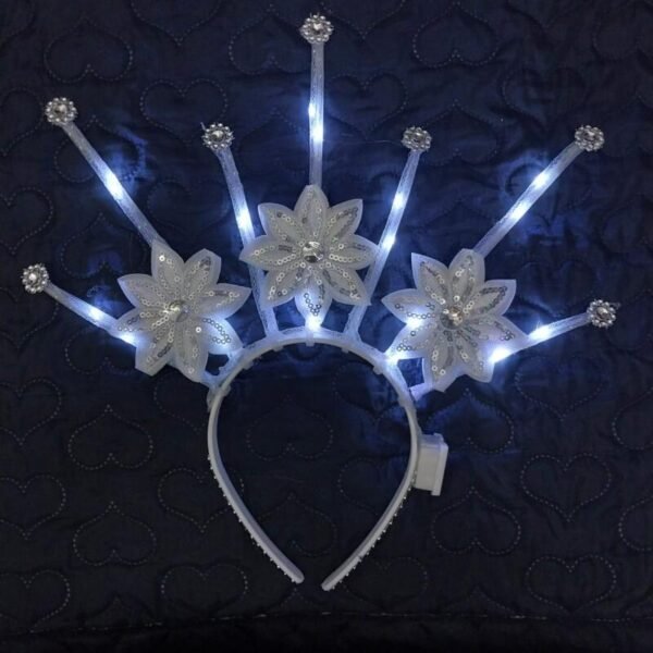 Vincha liberty 3 flores