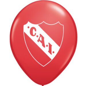 Globos latex Independiente (pack x 5)