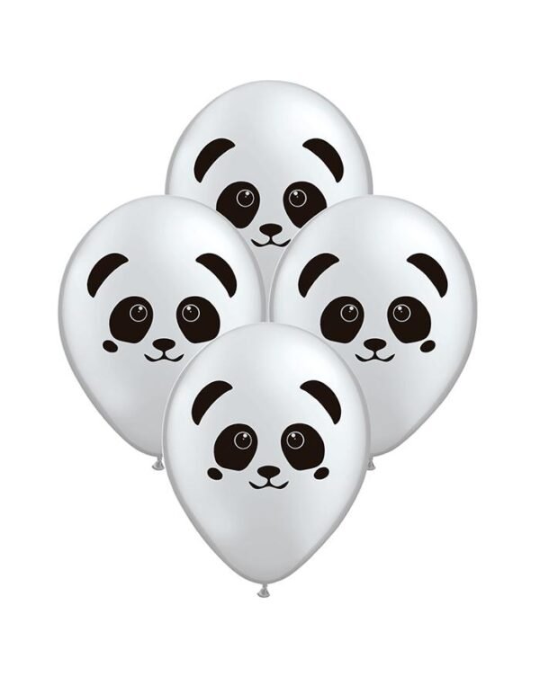 Globos latex panda (pack x 5)
